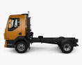 DAF LF 250 Camion Telaio 2016 Modello 3D vista laterale