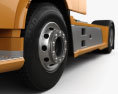 DAF XF 510 트랙터 트럭 2축 인테리어 가 있는 2016 3D 모델 
