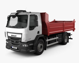 DAF LF Tipper Truck 2016 3D model