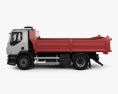DAF LF Tipper Truck 2016 Modelo 3D vista lateral