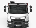 DAF LF 自卸式卡车 2016 3D模型 正面图