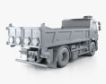 DAF LF 덤프 트럭 2016 3D 모델 