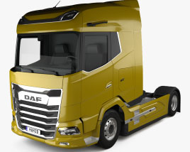 DAF XG FT Camion Tracteur 2 essieux 2021 Modèle 3D