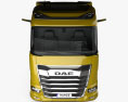 DAF XG FT 트랙터 트럭 2축 2024 3D 모델  front view