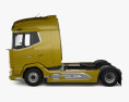 DAF XG Plus FTG Tractor Truck 2-axle 2022 3d model side view