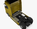 DAF XG Plus FTG Camion Trattore 2 assi 2022 Modello 3D vista dall'alto