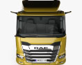 DAF XD FT Tractor Truck 2-axle 2021 3d model front view