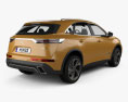 DS7 Crossback 2019 3Dモデル 後ろ姿