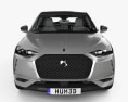 DS 3 Crossback E-Tense with HQ interior 2022 3d model front view