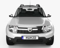 Dacia Duster 2010 3D模型 正面图
