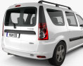 Dacia Logan MCV 2013 3D-Modell