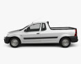 Dacia Logan Pickup 2013 3D 모델  side view