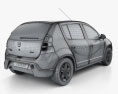 Dacia Sandero 2013 Modello 3D