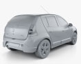 Dacia Sandero 2013 3D 모델 
