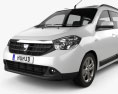 Dacia Lodgy 2015 3d model