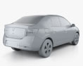 Dacia Logan II 轿车 2016 3D模型