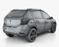 Dacia Sandero Stepway 2016 3D 모델 