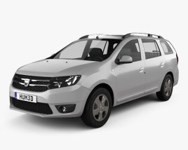Dacia Logan MCV 2013 3D model