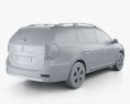 Dacia Logan MCV 2013 3D модель