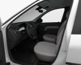 Dacia Logan HQインテリアと 2008 3Dモデル seats
