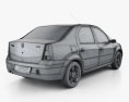 Dacia Logan 2008 3D модель