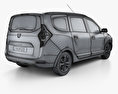 Dacia Lodgy Stepway 2017 3D-Modell