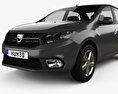 Dacia Logan セダン 2016 3Dモデル