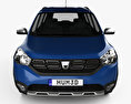 Dacia Lodgy Stepway 2019 3d model front view