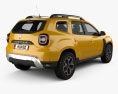 Dacia Duster 2021 3D 모델  back view