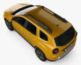 Dacia Duster 2021 3D模型 顶视图