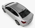 Dacia Logan 2024 3D模型 顶视图