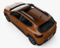 Dacia Sandero Stepway 2022 3D-Modell Draufsicht