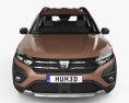 Dacia Jogger 2024 Modelo 3D vista frontal