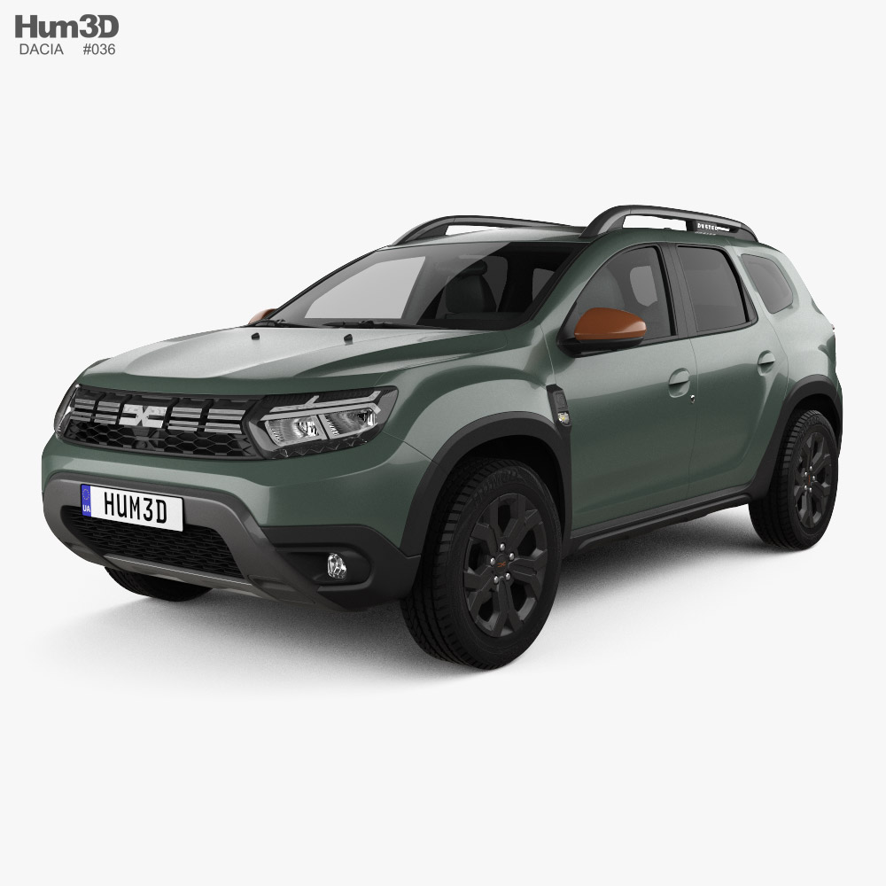 Dacia Duster Extreme 2023 3D-Modell