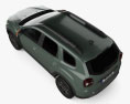 Dacia Duster Extreme 2024 Modello 3D vista dall'alto