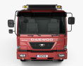 Daewoo Super Novus Tipper Truck 4-axle 2012 3d model front view