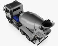 Daewoo Novus SE Betonmischwagen 2016 3D-Modell Draufsicht