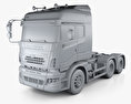 Daewoo Ultra Prima Camion Trattore 2012 Modello 3D clay render