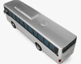 Daewoo BS106 Bus with HQ interior 2024 3d model top view