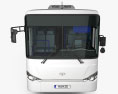 Daewoo BS106 Bus with HQ interior 2024 3d model front view