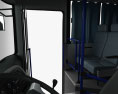 Daewoo BS106 Bus with HQ interior 2024 3d model seats