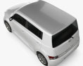 Daihatsu Materia 2012 3d model top view