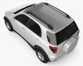 Daihatsu Terios 2011 Modello 3D vista dall'alto