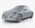 Daihatsu Copen 2013 3d model clay render