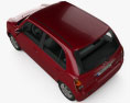 Daihatsu Trevis 2009 3d model top view