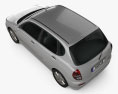 Daihatsu Sirion 2004 3D 모델  top view