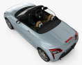 Daihatsu Copen Robe 인테리어 가 있는 2017 3D 모델  top view