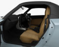 Daihatsu Copen Robe з детальним інтер'єром 2017 3D модель seats