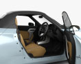 Daihatsu Copen Robe avec Intérieur 2017 Modèle 3d