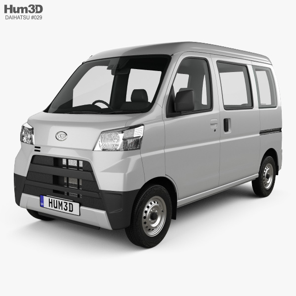 Daihatsu Hijet Cargo 2020 3D-Modell